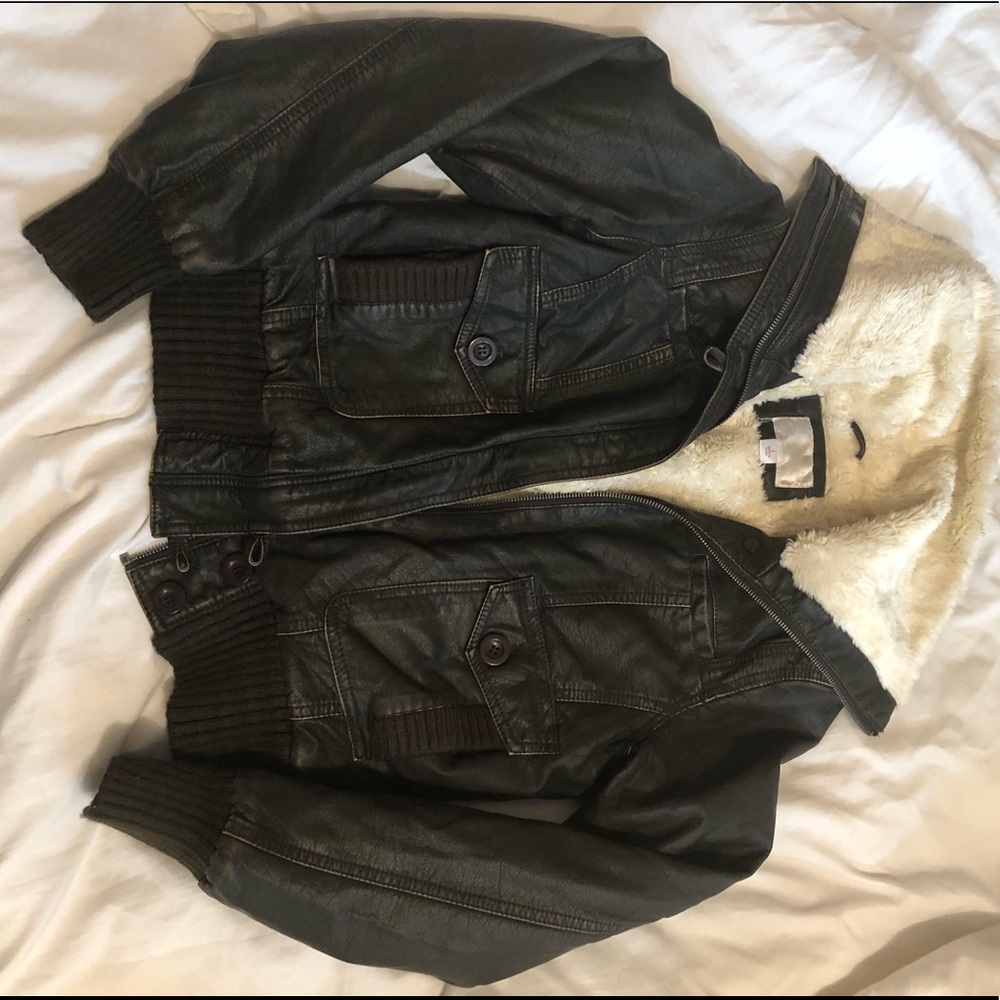 Vegan Leather Jacket